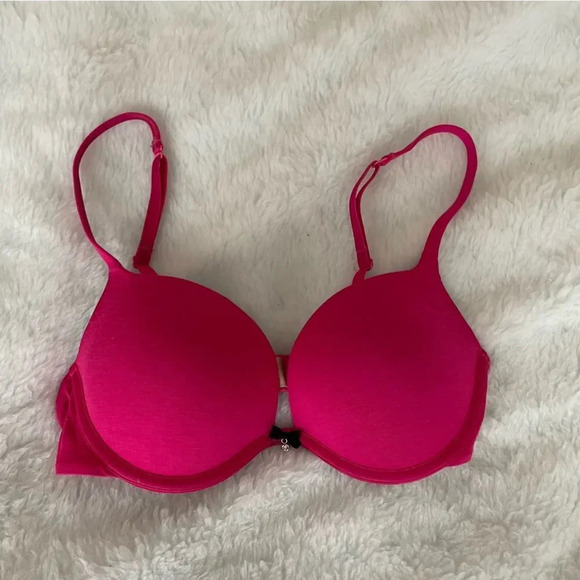 Pink  La Senza bra with bow &‎ rhinestone - Picture 1 of 5